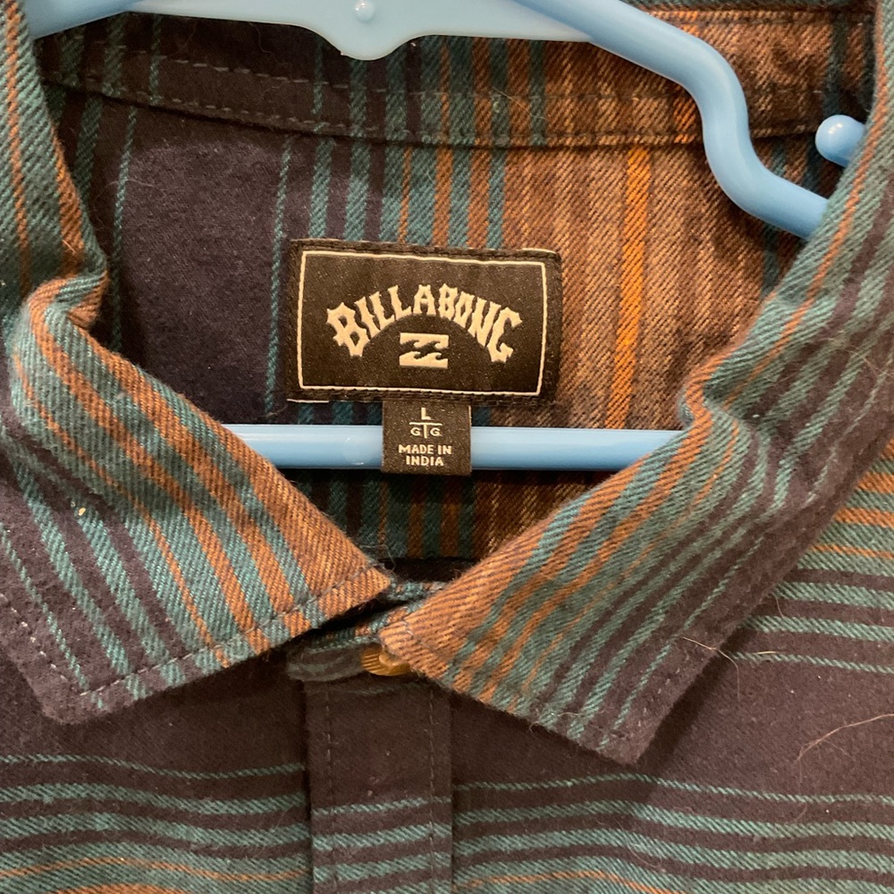 Billabong Boys Coastline Button Up - Size L/14  - NEW - Picture 7 of 7